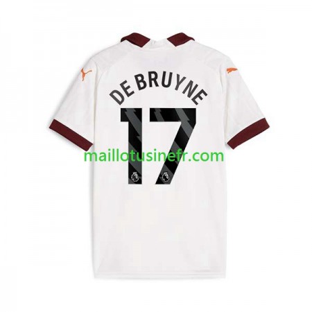 Maillot de Foot Manchester City Kevin De Bruyne 17 Extérieur 2023-24 Maillot de Foot Manchester City Kevin De Bruyne 17 Extérieur 2023-24